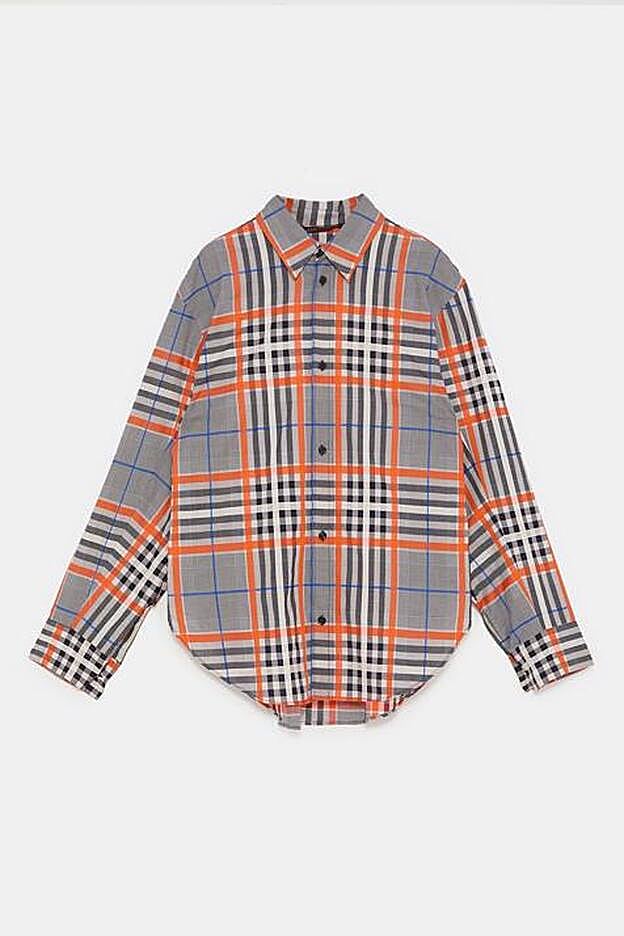 Camisa de cuadros, 39,95 euros.