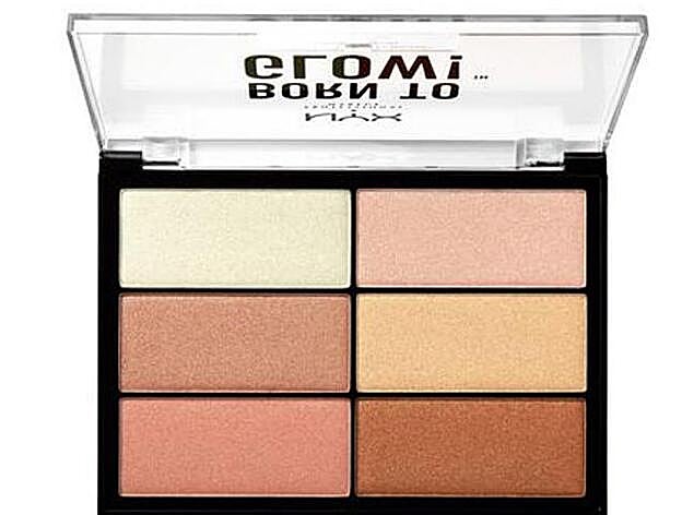 Paleta iluminadora Born to Glow Highlighting de NYX, 20,90 euros.