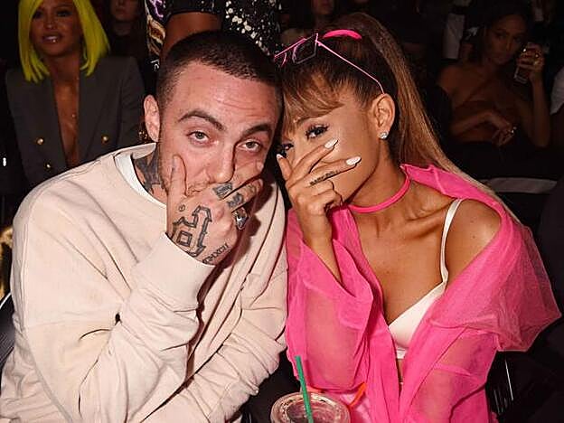 Ariana Grande y Mac Miller.