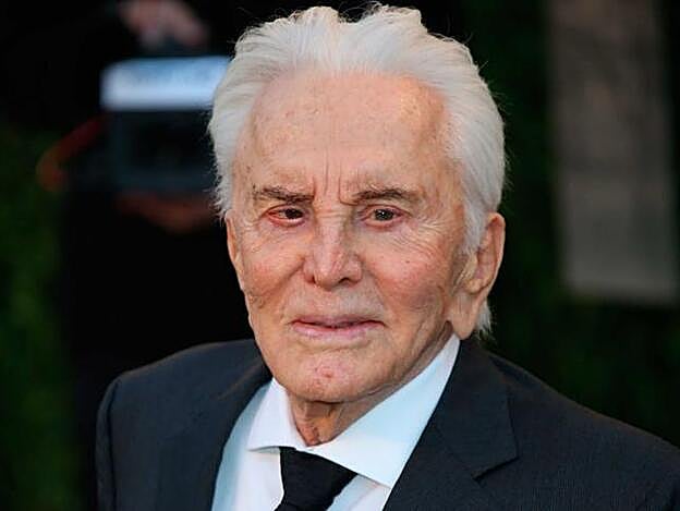 Kirk Douglas es otro ejemplo de longevidad.
