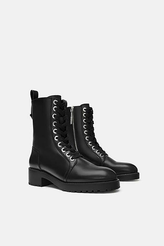 Botas de Zara (79,95 euros).