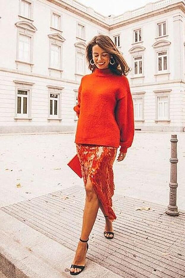 Cool Lemonade ya le ha sacado partido en este total look en rojo.