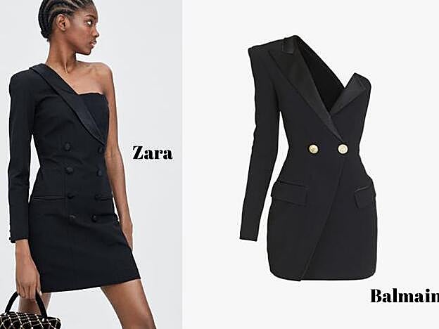 Clones de Zara y Balmain.