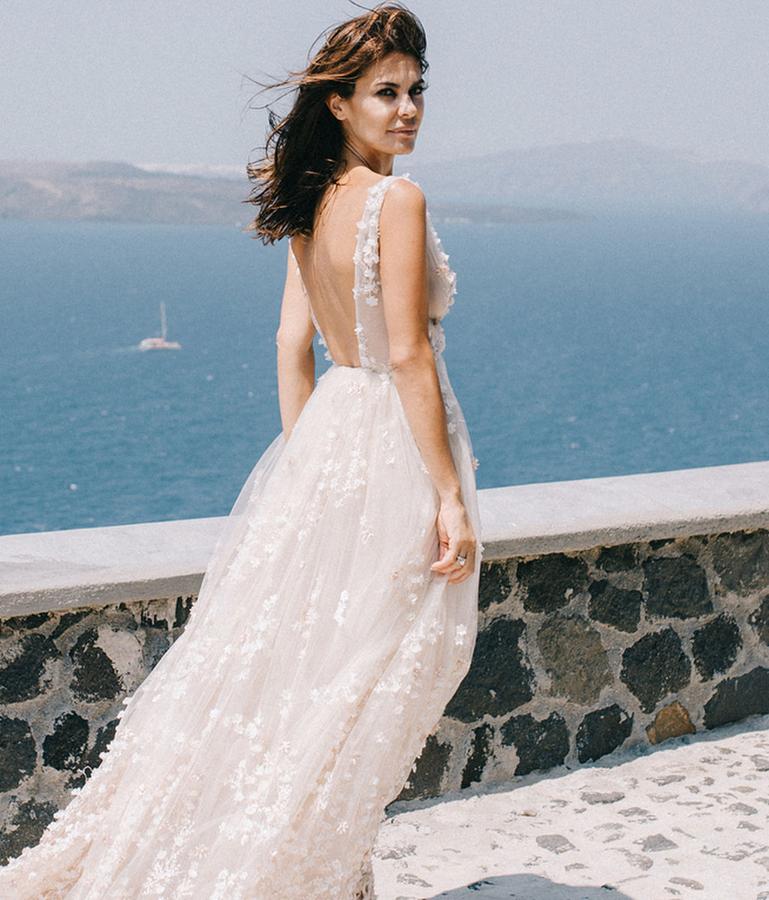 María José Suárez se vistió de blanco para casarse con Jordi Nieto en una ceremonia celebrada en el mes de agosto.