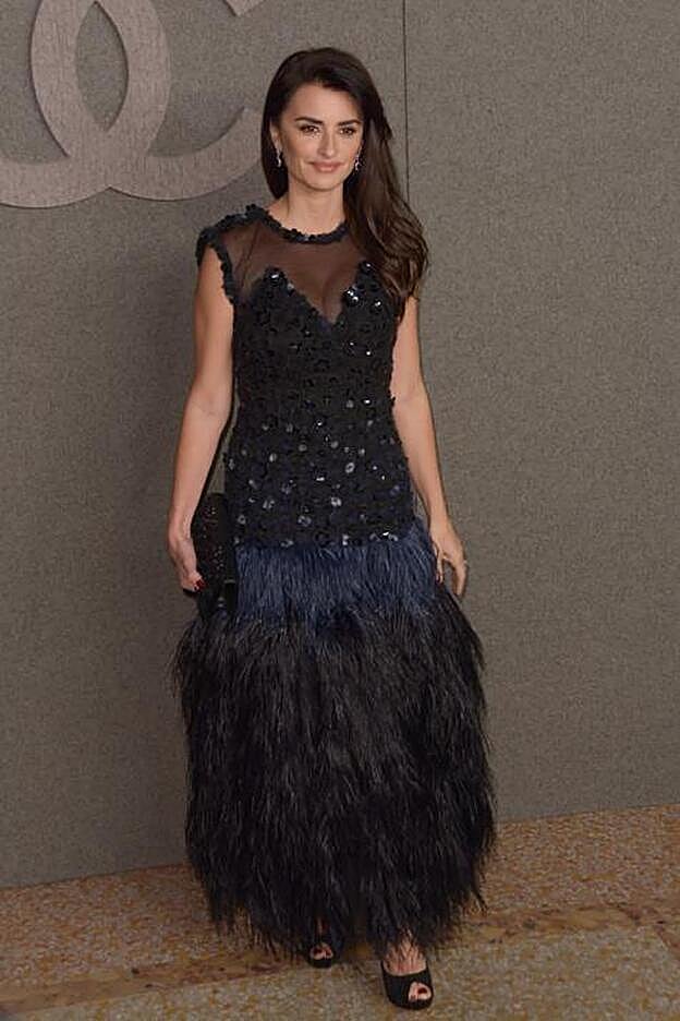 Penélope CRuz fue la estrella invitada del "front row".