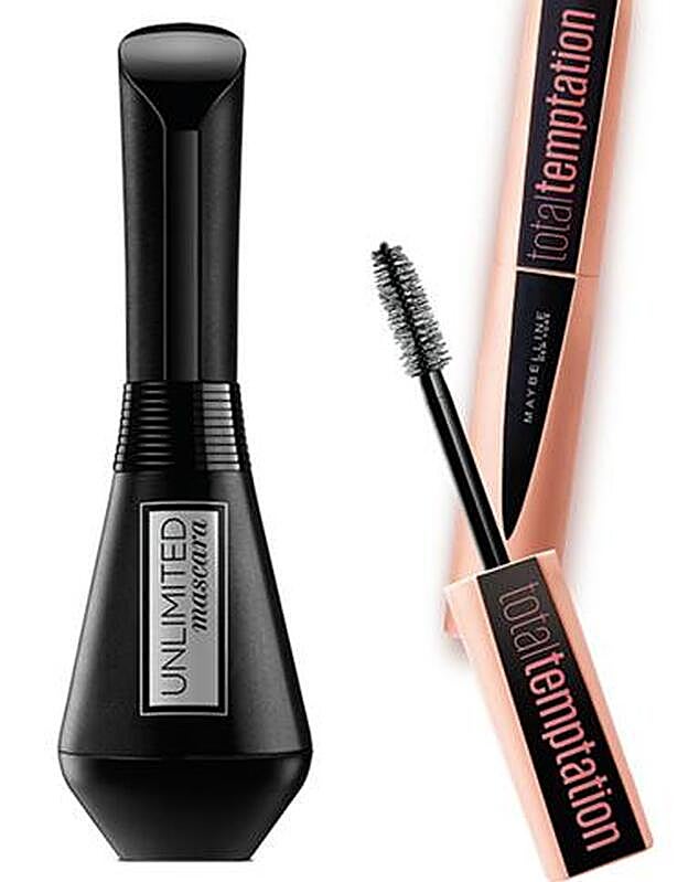 9. Unlimited Mascara de L'Oréal Paris (16,50e). 10. Total Temptation de Maybelline MY (10,99e).