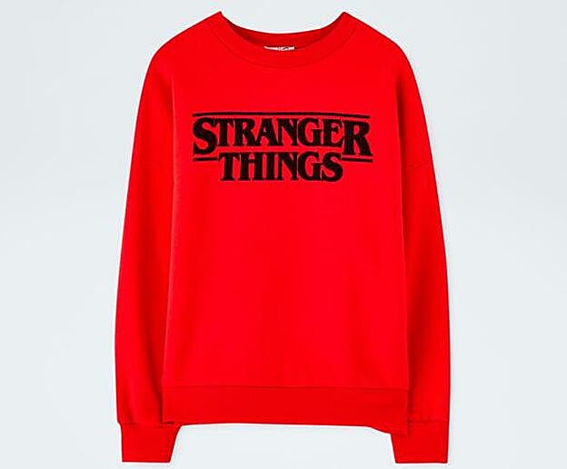 Sudadera Stranger Things. (25,99 euros).