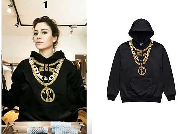 Sudadera de Moschino para H&M.