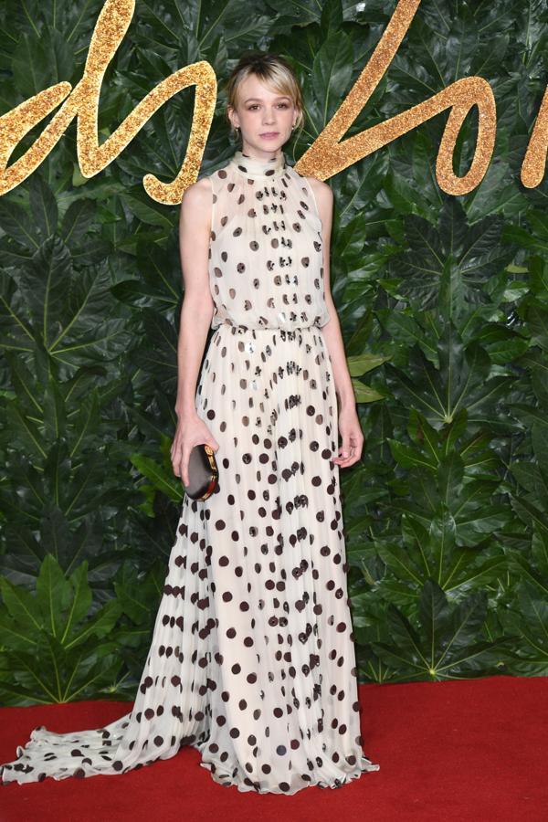 Carey Mulligan en los British Fashion Awards 2018