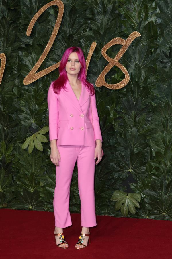 Georgia May Jagger en los British Fashion Awards 2018