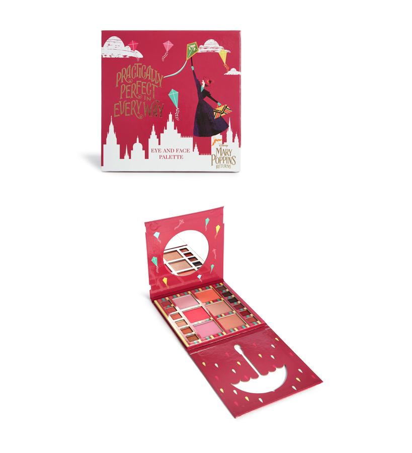 Paleta de maquillaje para ojos y rostro (10 €).