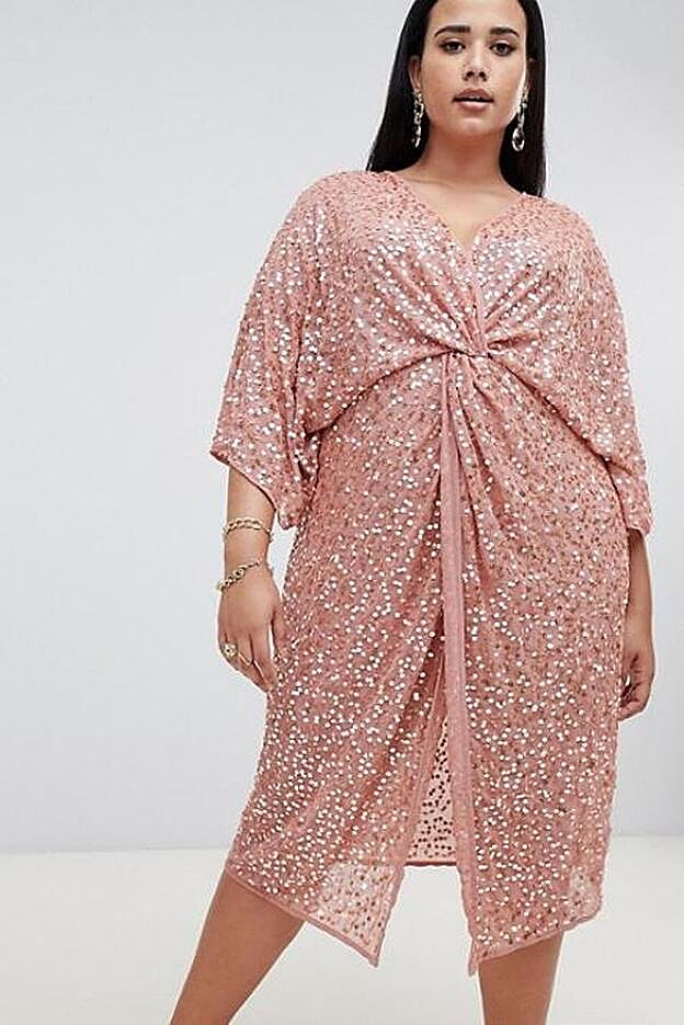 Vestido de Asos Curve.