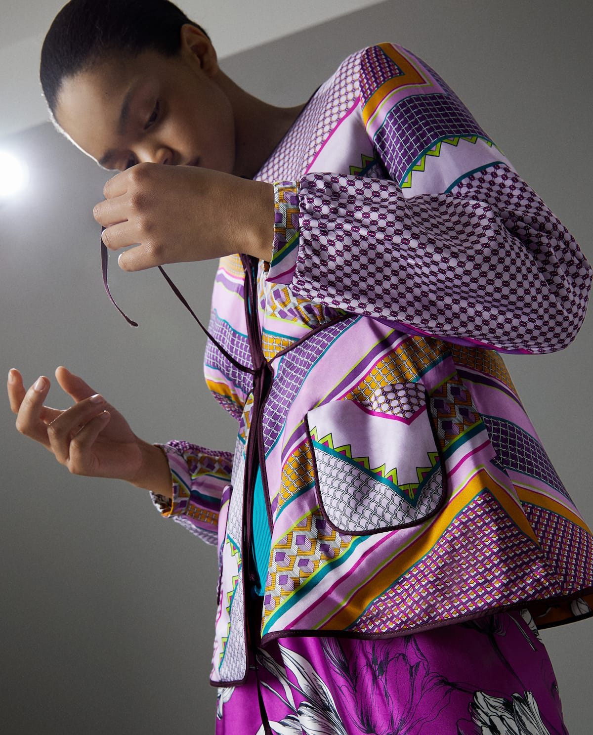 Chaqueta reversible de Zara Home: 79,99 euros.