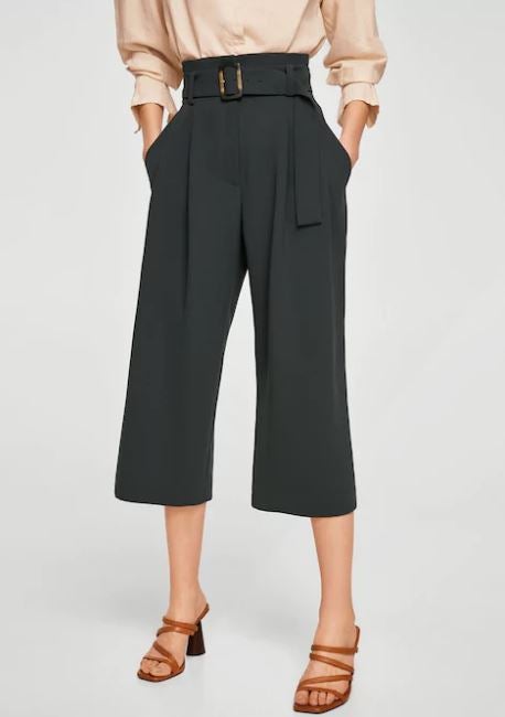 Elegancia y sofistificación con estos pantalones que podrás reutilizar para ir al trabajo. (39,99 euros).