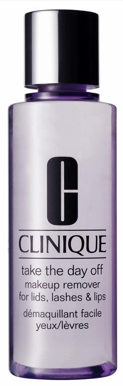 Desmaquillante de ojos y labios disuelve y elimina el maquillaje de larga duración sin irritar la piel ni los ojos. Se aplica con algodón y se aclara antes de aplicar de nuevo el maquillaje. (25,50 €).