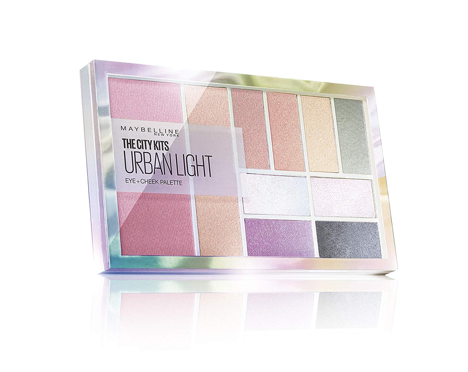 Paleta de sombra de ojos más iluminador: The City Kits Urban Lights de Maybelline New York. En Amazon. (11,27 euros).