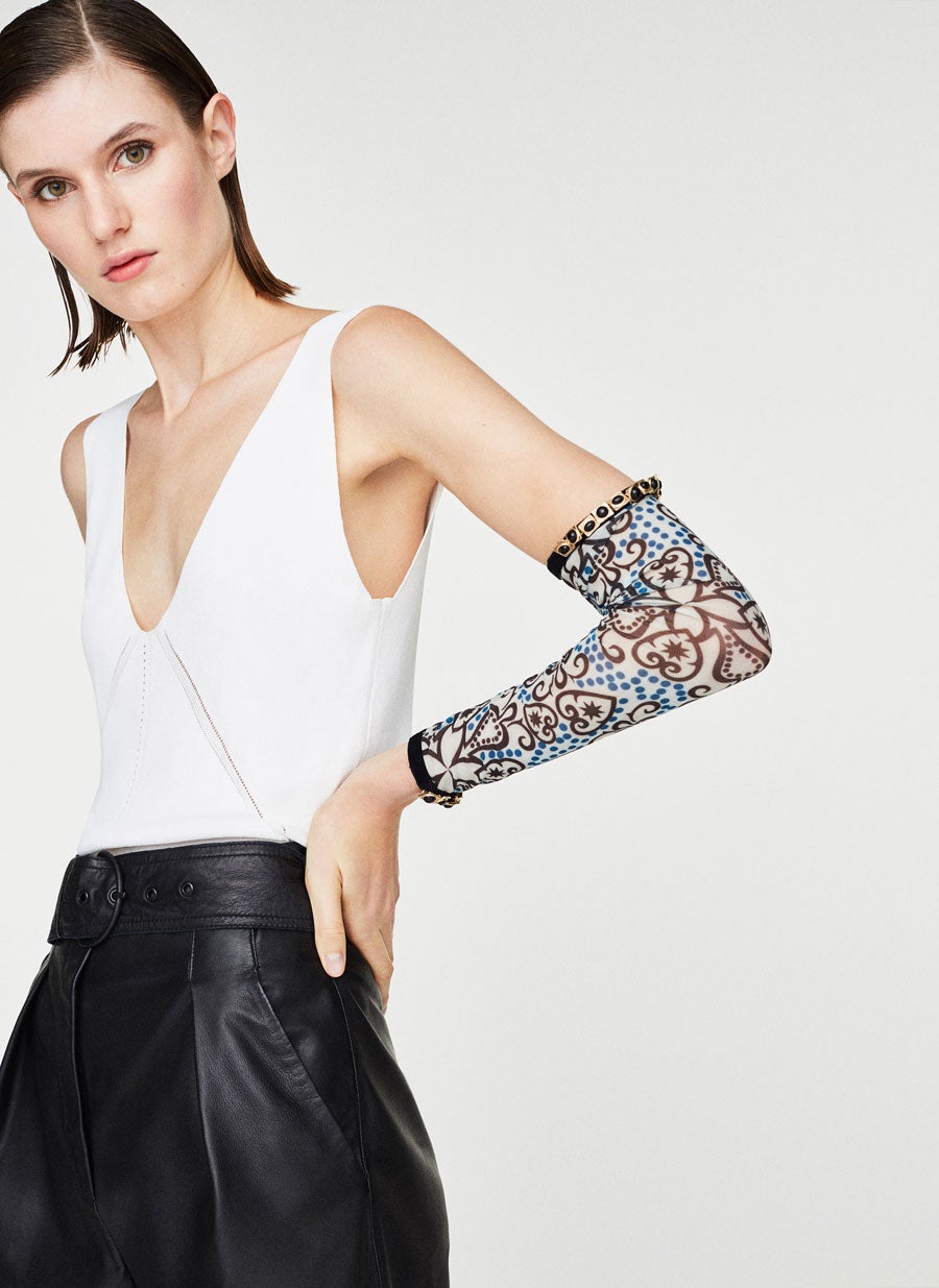 Manguitos joya de Uterqüe: 49 euros.