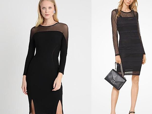 Vestidos de Zalando y Michael Kors, respectivamente.