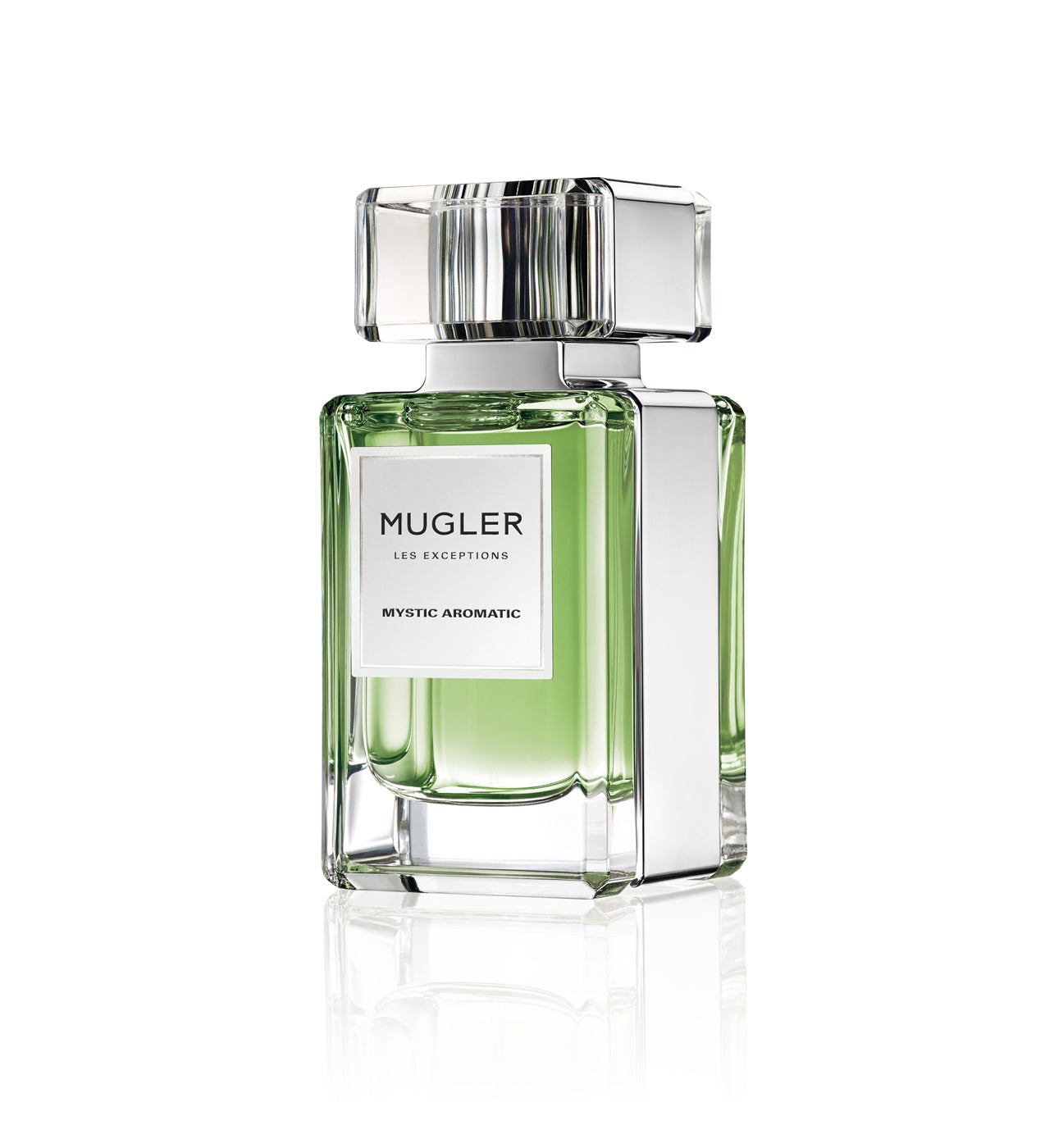 Un jardín provenzal imaginario es el escenario al que nos transporta este aroma, compuesto por albahaca, salvia sclarea, tomillo, orégano. El bálsamo del Perú, procedente del árbol homónimo, aporta profundidad y riqueza.  Mystic Aromatic de la colección Les Exceptions de Mugler  (225 €/ 100 ml).