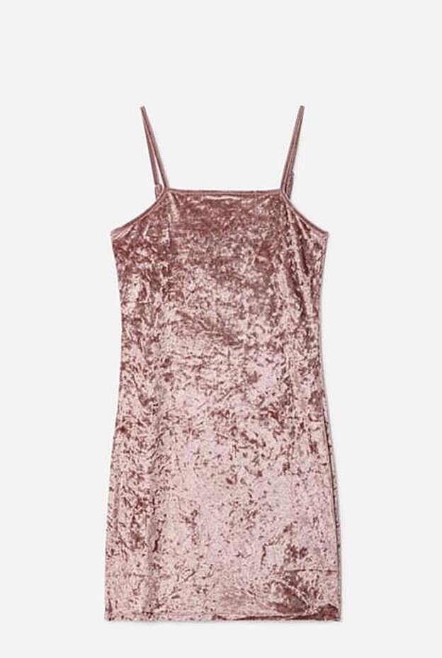 Vestido velvet, 12 euros.