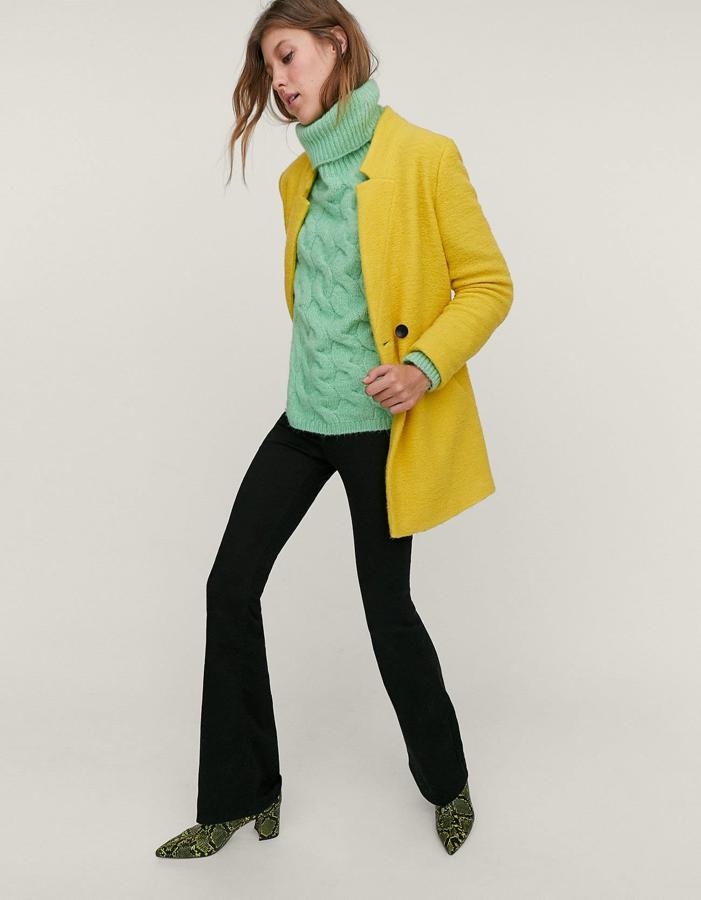 Una puesta en color, en este caso el amarillo.