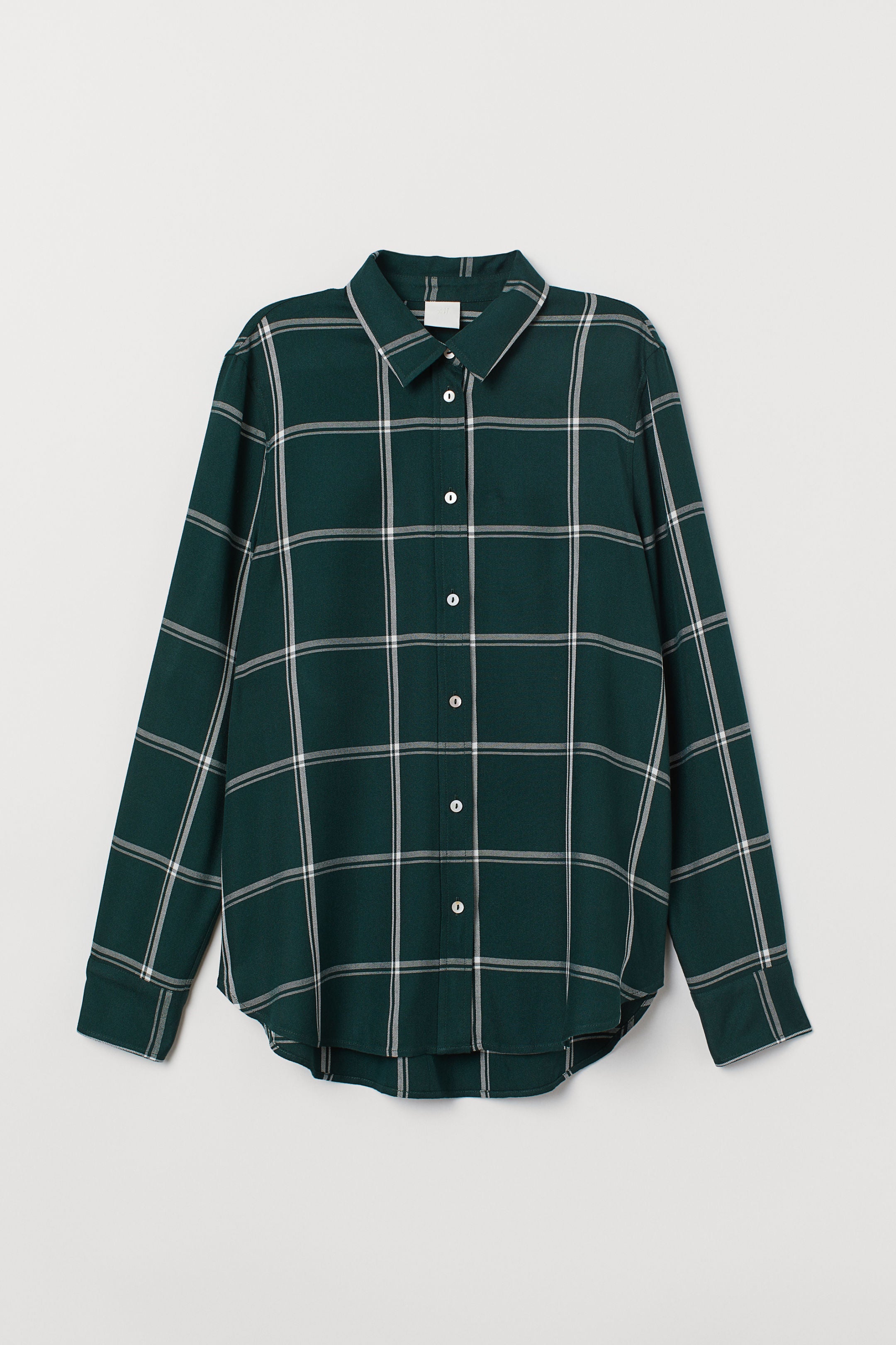 Camisa de cuadros de H&M: 14,99 euros.