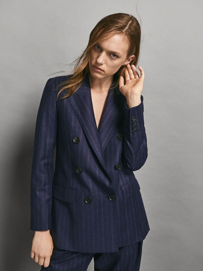 La clásica con raya diplomática, 129 euros.