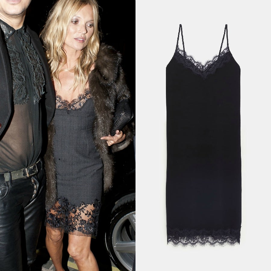 La prueba de que el vestido lencero no ha dejado de ser tendencia ni en 2019, está más vivo que nunca. (12,99 euros).