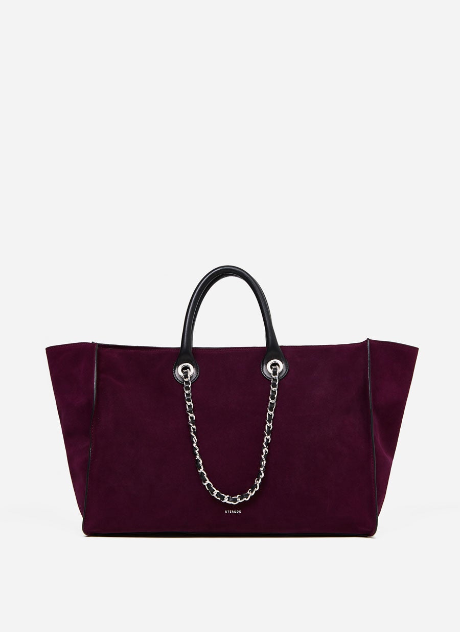 Este shopper de Uterqüe estaba disponible por 179 euros. Ahora con las rebajas puede ser tuyo por 69,95 euros. Disponible también en color azul.