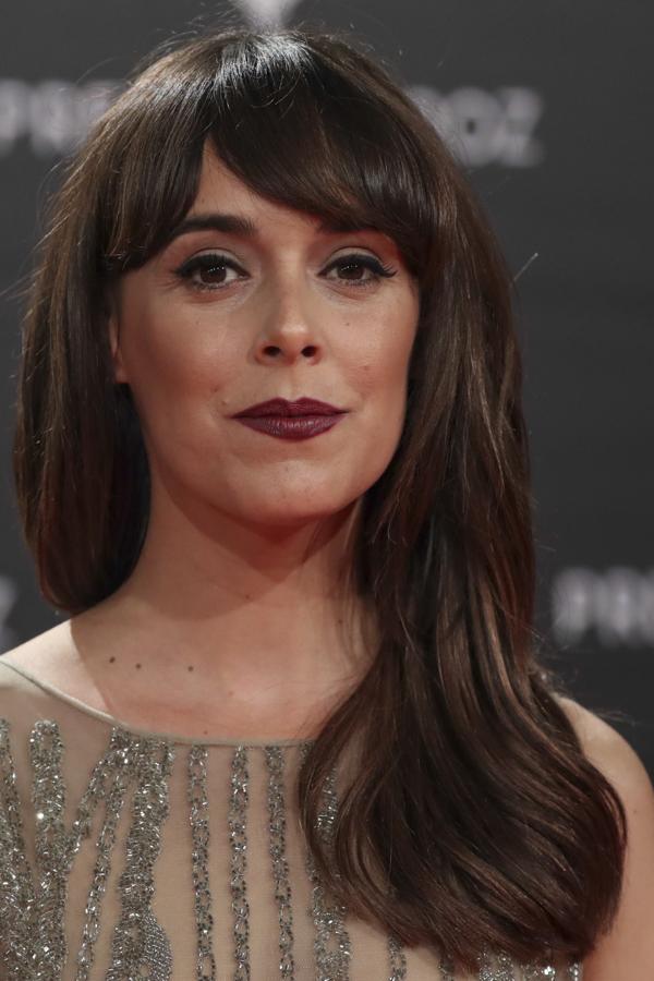 Belén Cuesta perfecta con esta melena marcada con flequillo.