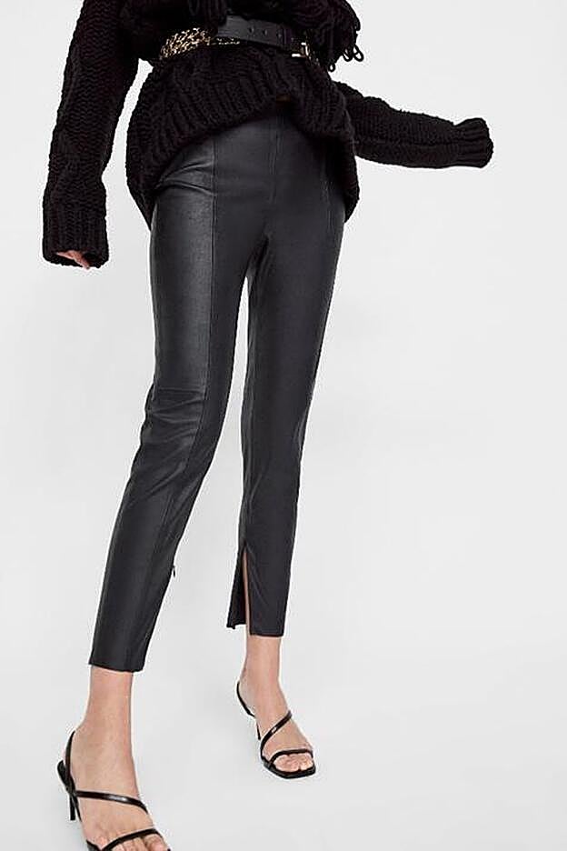 Leggins efecto piel (19,95 euros)