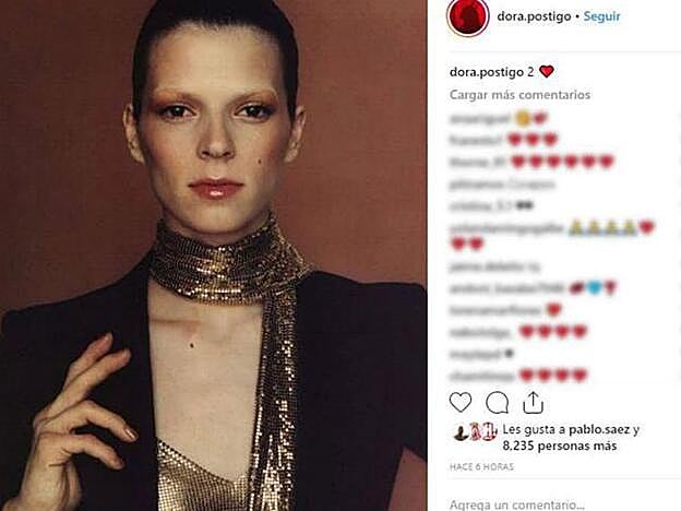 Dora postigo ha subido esta imagen de su madre.