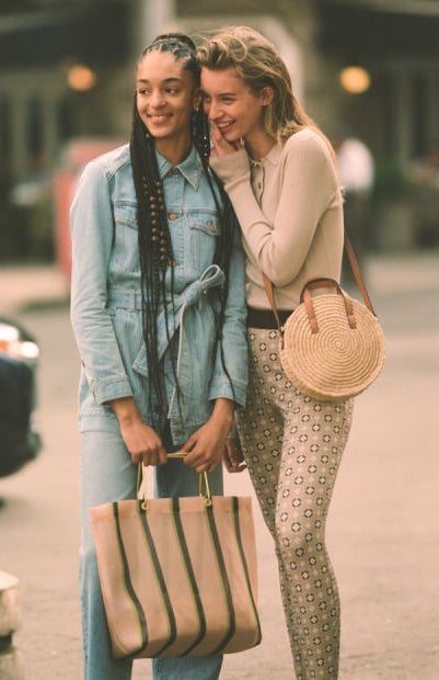 Leggings de viscosa con estampado: 29,99 euros en H&M.