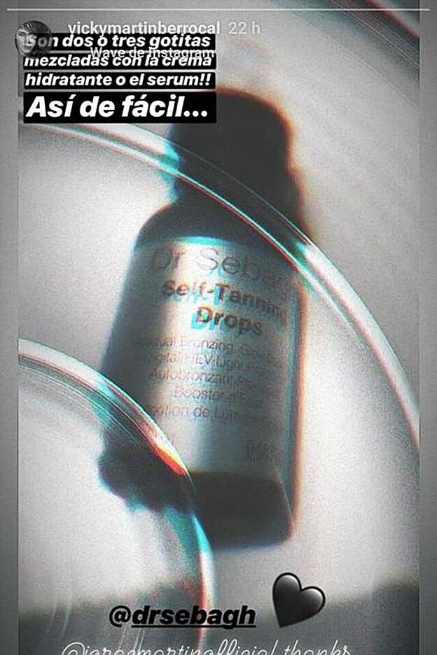 Vicky Martín Berrocal ha compartido este secreto beauty a través de uno de sus 'stories' recientes de Instagam.