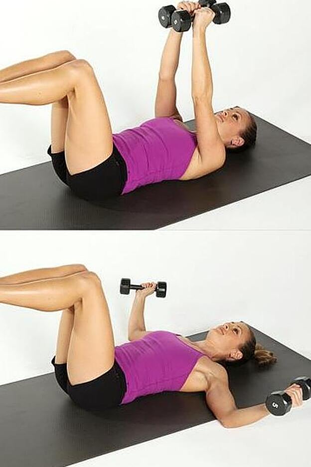 Ejercicios para levantar pecho: apertura