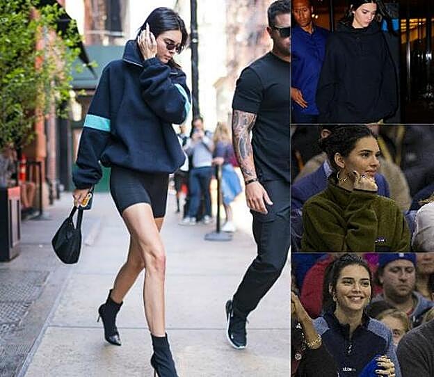 Kendal Jenner. Distintos looks.