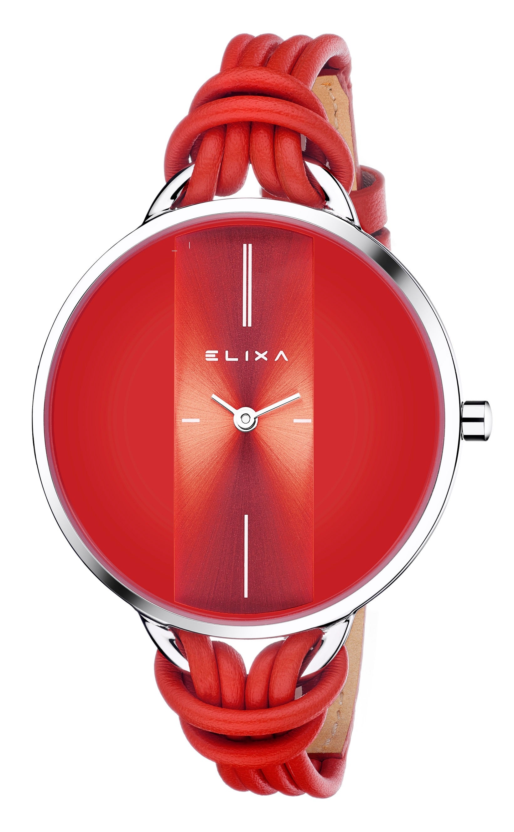 ¿Quieres pasar cada minuto del día con tu pareja? Cuéntalos con un reloj como este, el modelo Finesse de Elixa, que viene con un brazalate a juego y las dos piezas cuestan 169 euros. Dos regalos por el precio de uno.