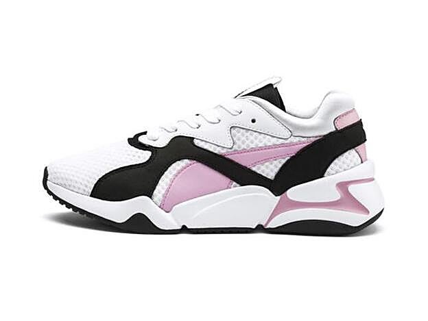 Zapatillas de mujer Nova '90s Bloc, 90 euros.