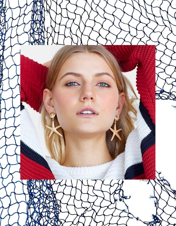 Estos pendientes con forma de estrella de mar están llamados a ser una de las 'obsesiones fashionistas' de la temporada. Y en Stradivarius solo cuestan 5.99 euros...