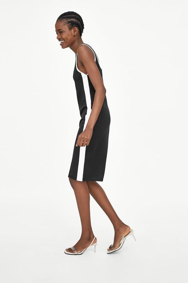 De inspiración deportiva en blanco y negro.