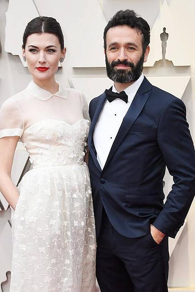 La actriz Marta Nieto junto a su pareja y director del cortometraje 'Madre', Rodrigo Sorogoyen