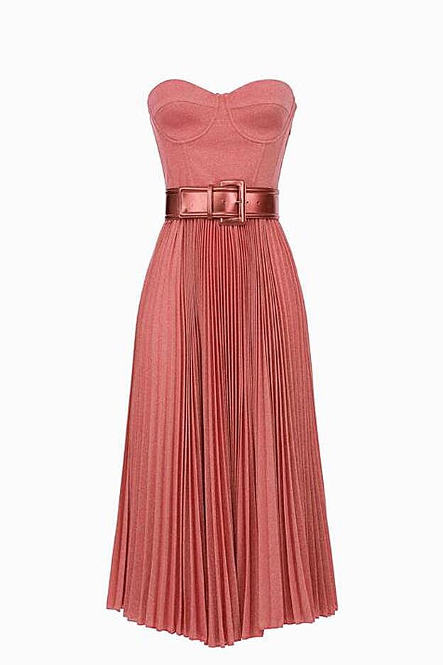 Vestido de la diseñadora itlaiana Elisabetta Franchi (539 euros).