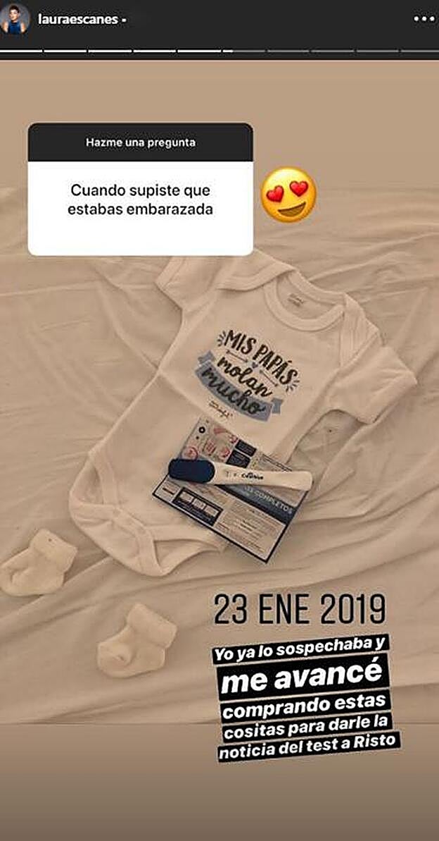 Laura Escanes comparte uno de los momentos más especiales de su embarazo.