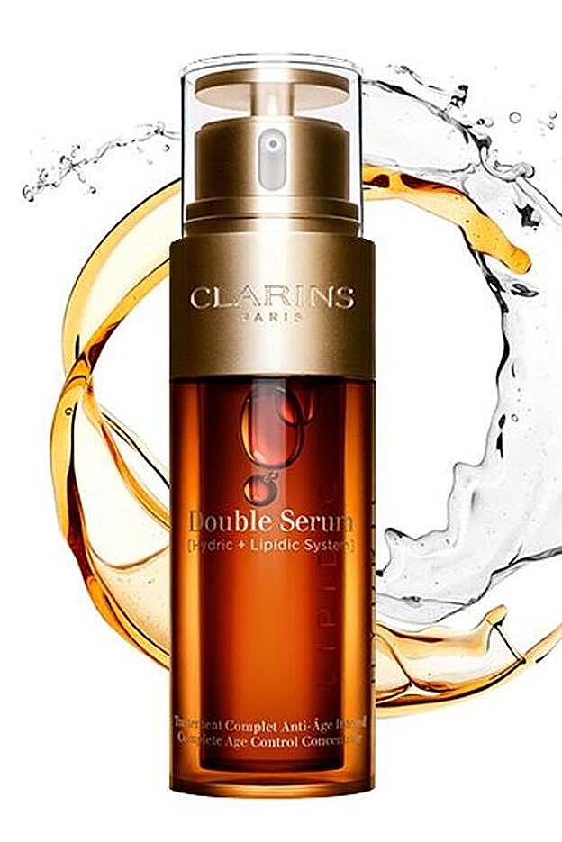 Double sérum de Clarins, 68,95 euros.