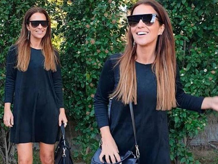 Fotos: Los vestidos negros de Stradivarius para copiar a Paula Echevarría por menos de 30 euros