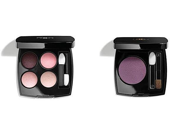 1. Les 4 ombres Cristal, 54 euros / 2. Ombre Première, Vibrant Violet, 34 euros.