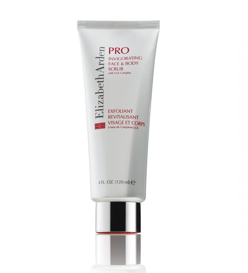 Exfoliante tan suave que se puede aplicar también en el rostro. Ligeramente espumoso y tonificante, deja la piel suave lisa y de aspecto radiante. Contiene LCA Complex (Ácido Láctico a pH correcto y vitaminas antioxidantes esenciales para la piel A, C, E & Pro- A) Para conseguir una exfoliación más intensa en las zonas más secas, aplicar en seco y después añadir una pequeña cantidad de agua con las manos y masajear. (52,50 €).