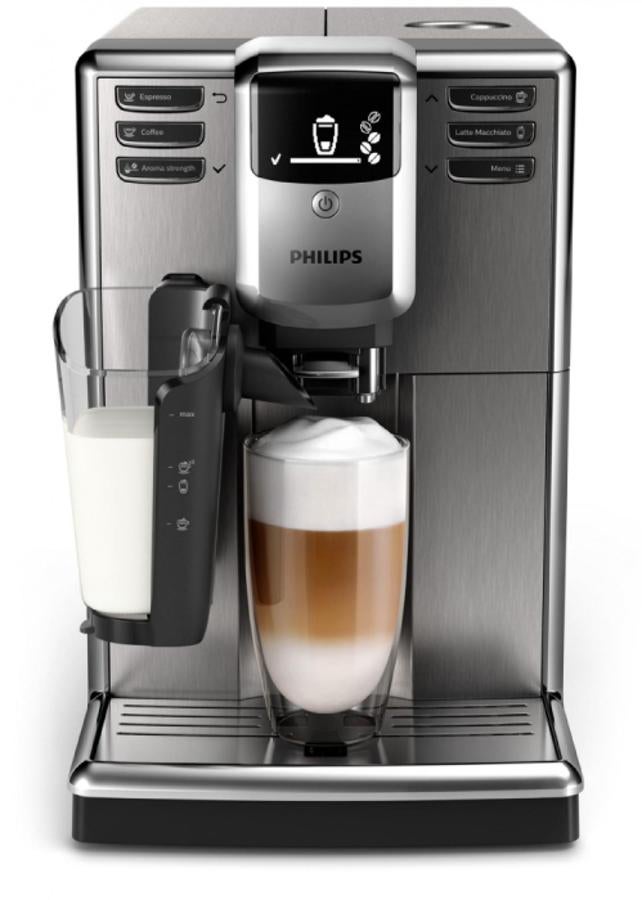Si tu madre ama el café sobre todas las cosas... es hora de regalarle una cafetera para que pueda hacerse 'capuccinos' en casa. De Philips, (c.p.v).