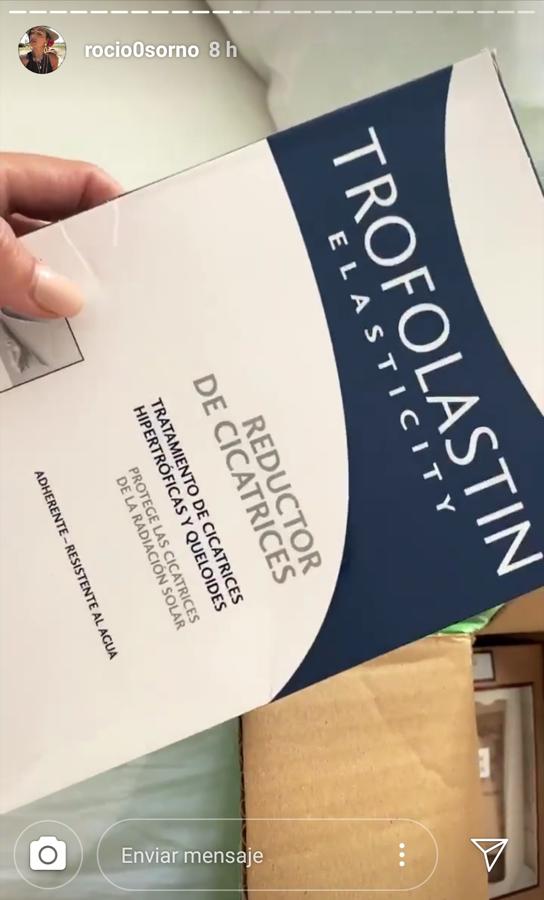 "Esto me hacía falta para la cicatriz de la cesarea, todo el mundo me lo recomendaba y las voy a empezar a usar a partir de hoy" revelaba ayer la influencer en sus stories. Un tratamiento que ayuda a reducir de forma efectiva las cicatrices en tu piel, protegiéndola frente al fotoenvejecimiento (25,84 euros).