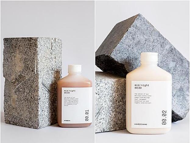 Champú y acondicionador de New Order mid/night 00.00.